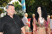 Waldi Hartmann mit Frau Petra (©Ingrid Grossmann)